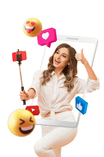 Influencer Marketing Agency showcasing social media influencer creating content for brand promotion.